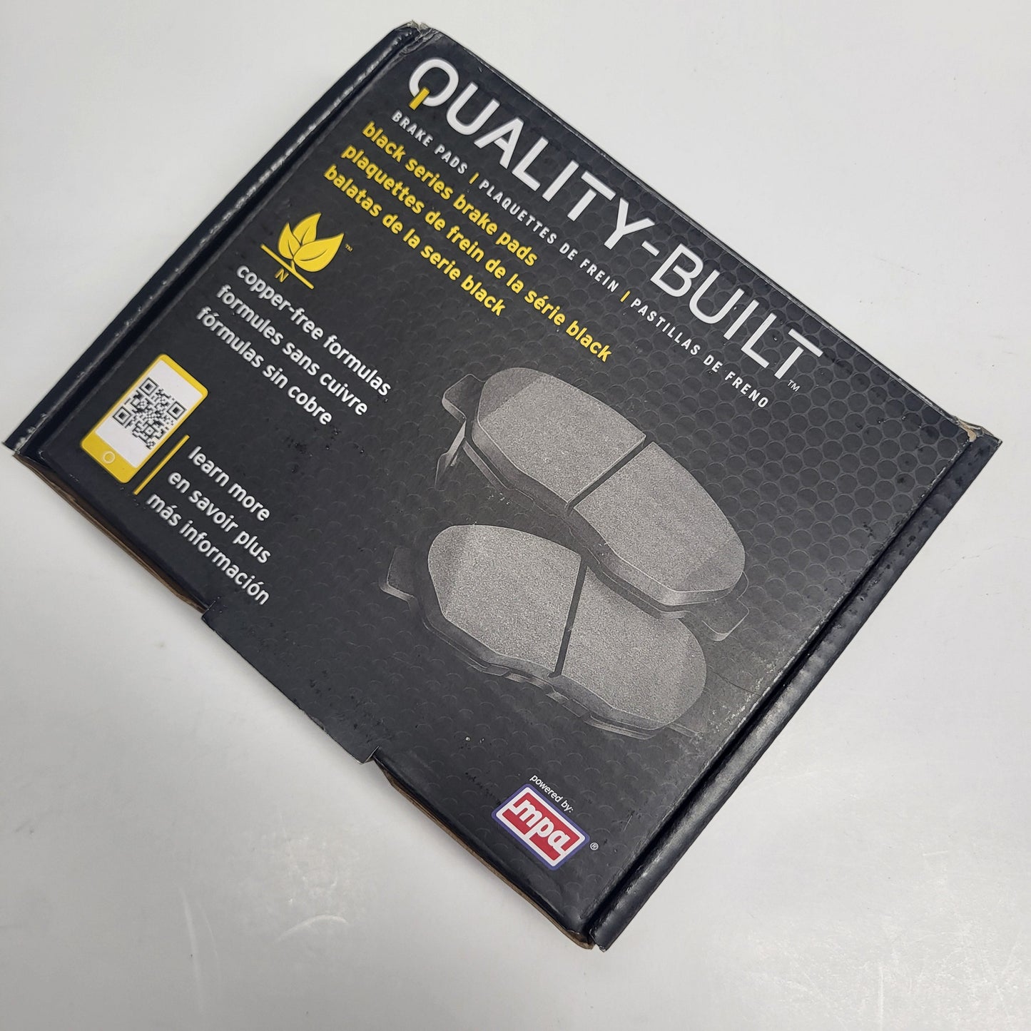 QUALITY-BUILT Ceramic Disc Brake Pad Set Black Front 1003-1731C