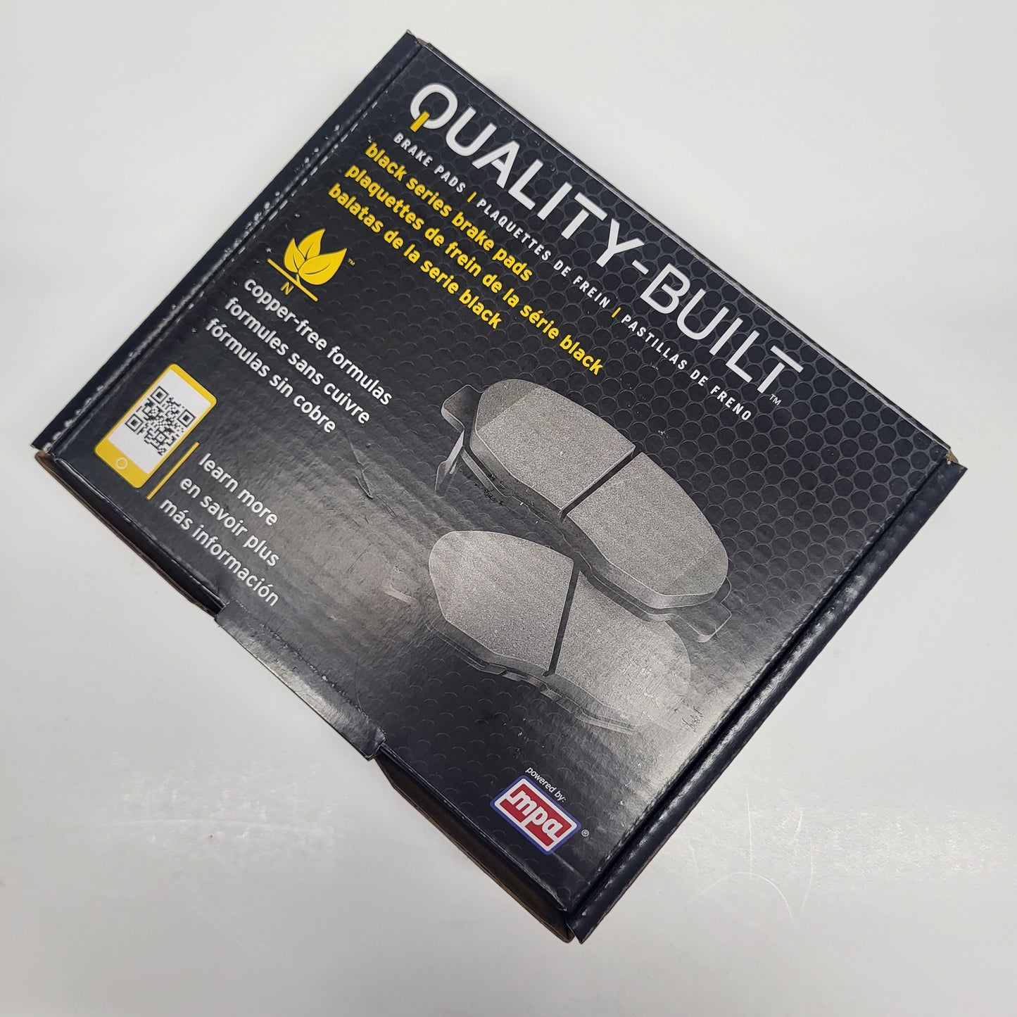 QUALITY-BUILT Ceramic Disc Brake Pad Set Black Rear 1003-1451C