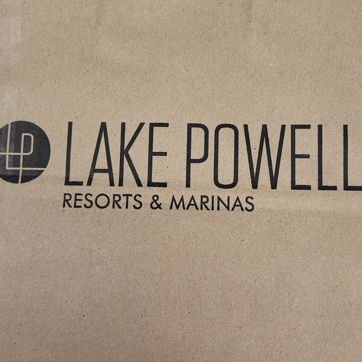ZA@ (250 PACK) Lake Powell Printed Paper Gift Bags 10" x 8" Brown
