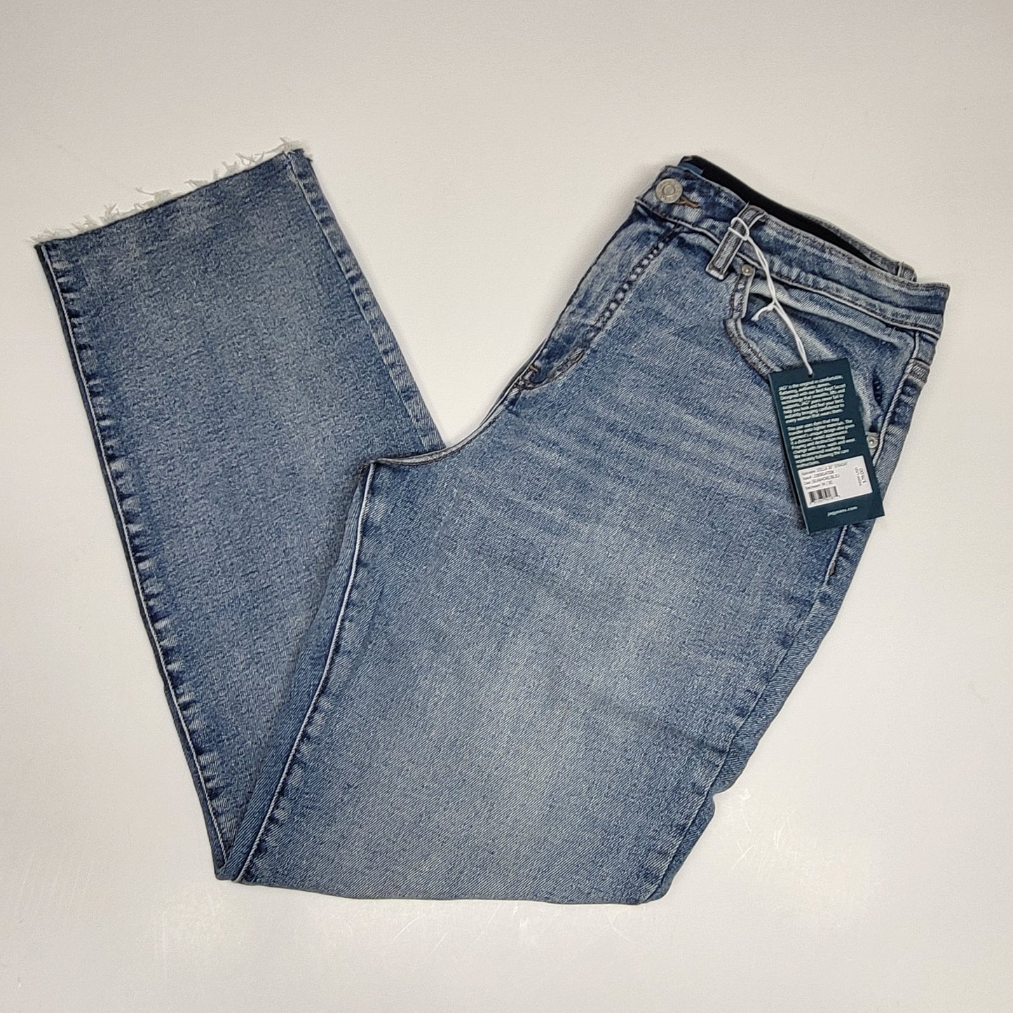 JAG Stella High Rise Slim Fit Straight  Womens Sz 14 Seashore J2906SAT108