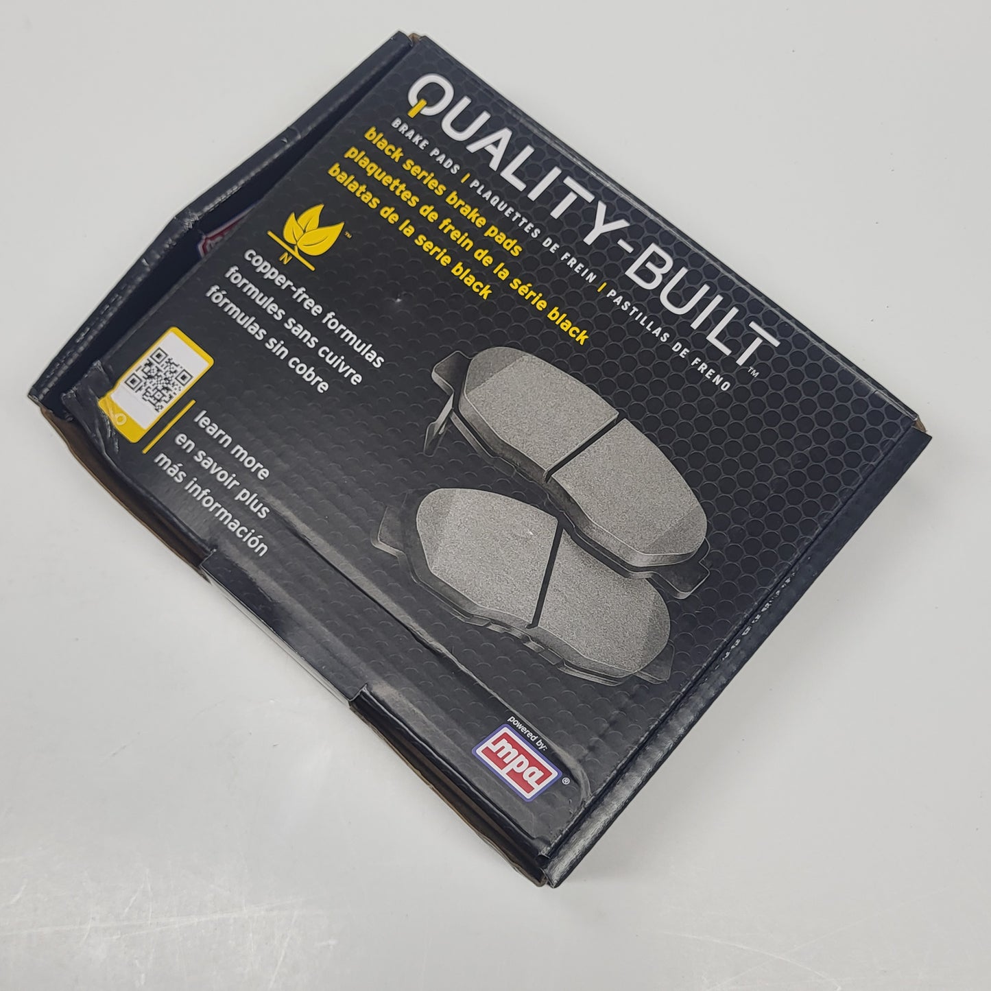 QUALITY-BUILT Ceramic Disc Brake Pad Set Black Rear 1003-1212C