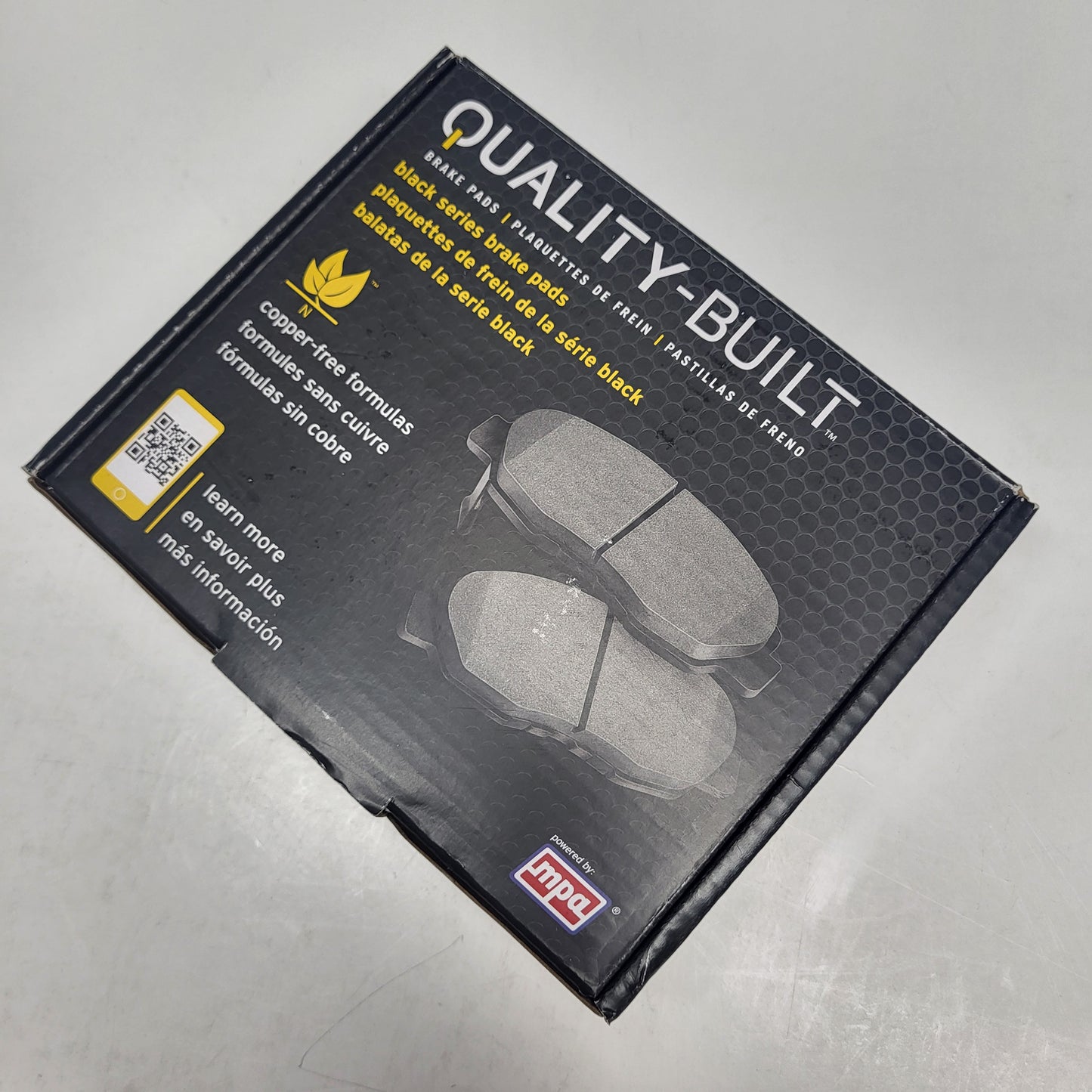 QUALITY-BUILT Ceramic Disc Brake Pad Set Black Front 1003-1892C