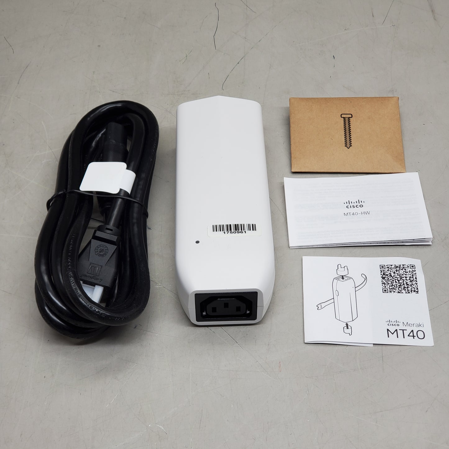 CISCO Meraki Smart Power Controller, Cloud-Managed IoT Device MT40-HW