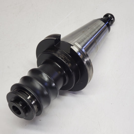 PARLEC Rigid Tapping Chuck CNC Machining Milling Tool Holder W/ Attachment Size 2 C50-20TR4C (Used)