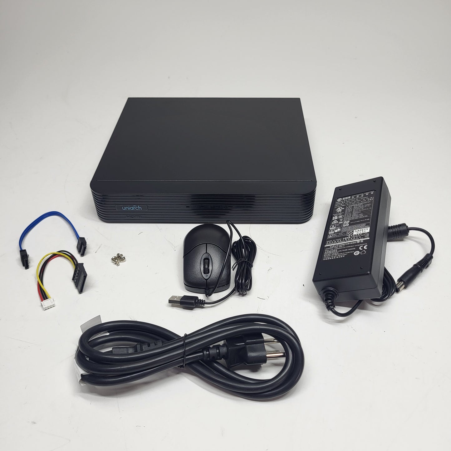 UNIARCH Network Video Recorder E2 Series Supports Up To 8 IP Black NVR108E2P8