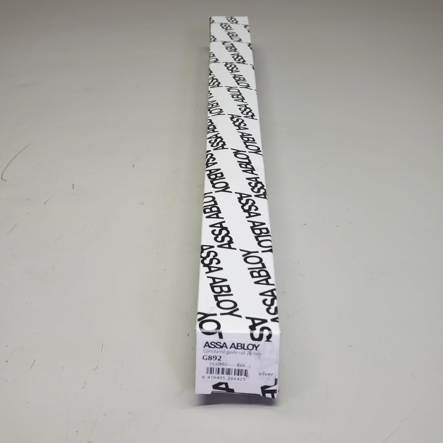 ASSA ABLOY Concealed Guide Rail 20 mm Silver G892