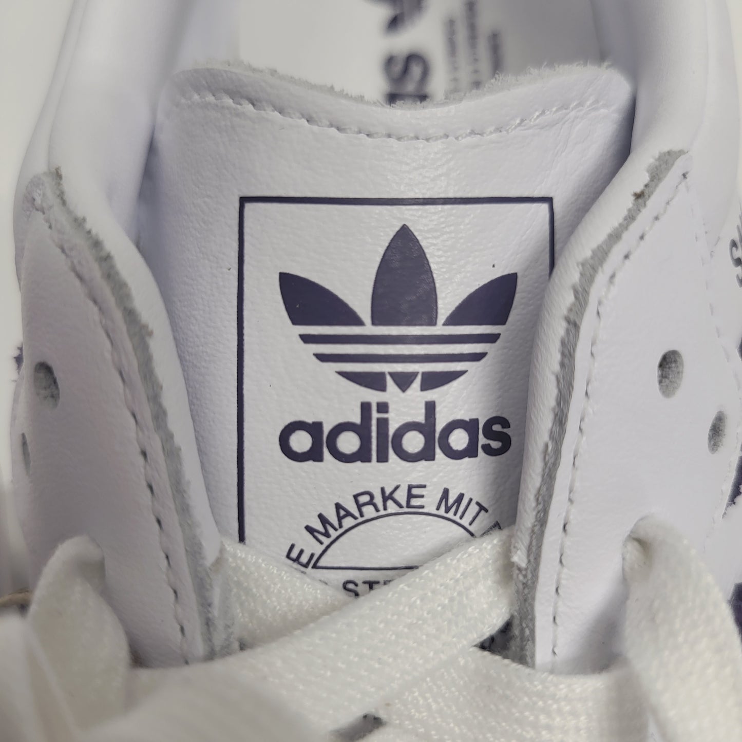 ADIDAS Samba Og W Sneakers Women's Sz 8.5 White and Purple JI2594