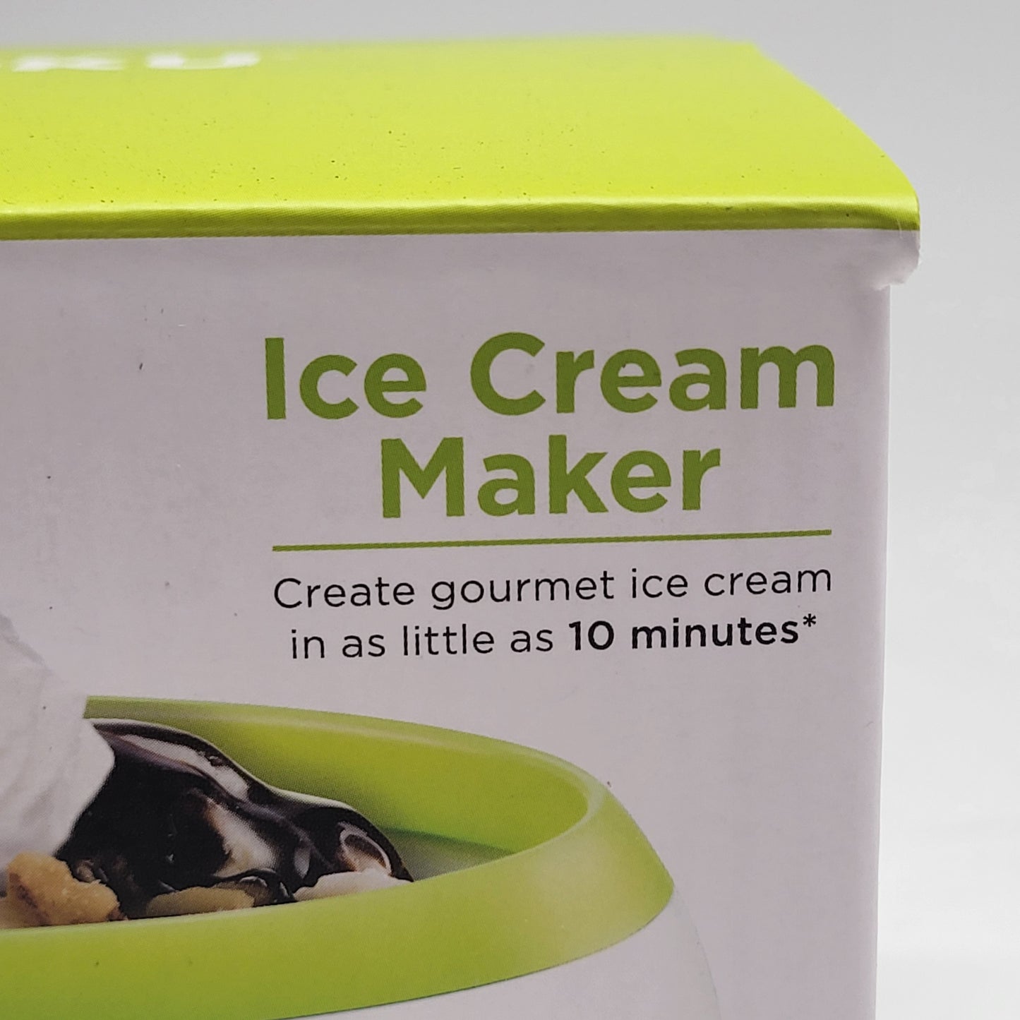 ZOKU Instant Ice Cream Maker Stainless Steel Bowl Gelato Sorbet 5 fl oz Green