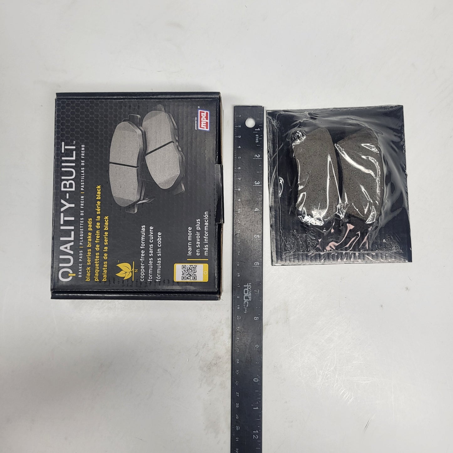 QUALITY-BUILT Ceramic Disc Brake Pad Set Black Rear 1003-1848C