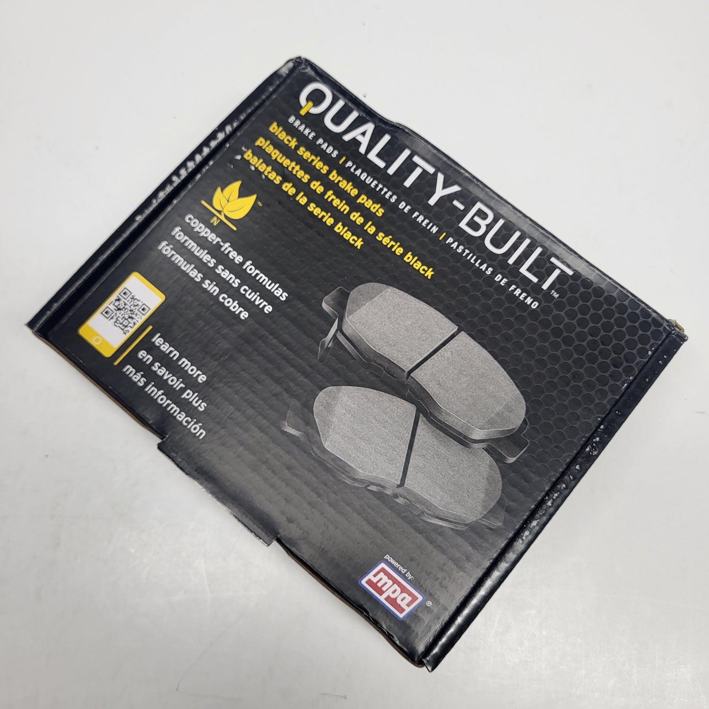 QUALITY-BUILT Ceramic Disc Brake Pad Set Black Front 1003-1211C