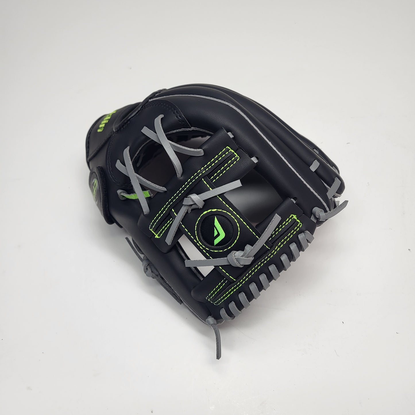 FRANKLIN Fieldmaster Baseball Glove Left Handed 11"  Black And Green 22612