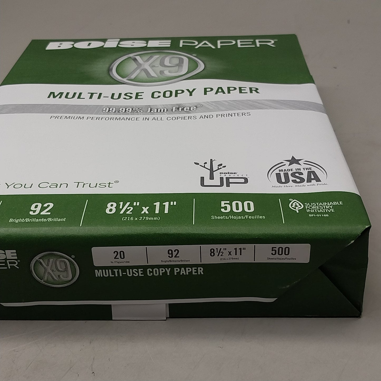 ZA@ BOISE PAPER 500 PK! Multi-Use Copy Paper 0X9001 E