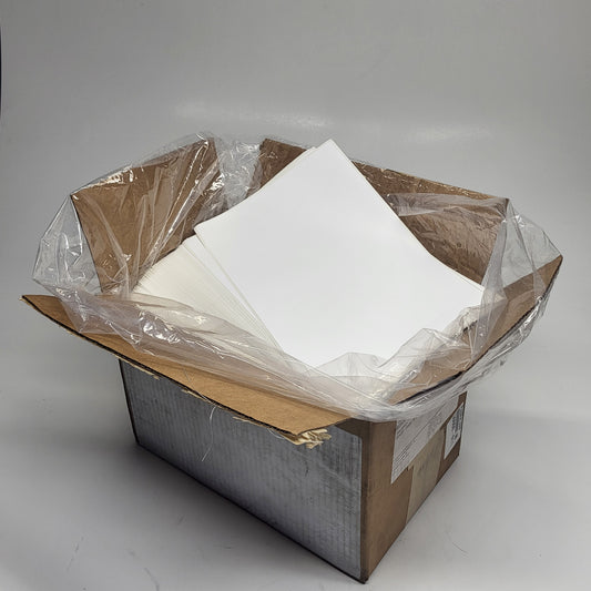 POS SUPPLY (1,000 SHEETS) Matte Laser Label Full Legal Sheets White
