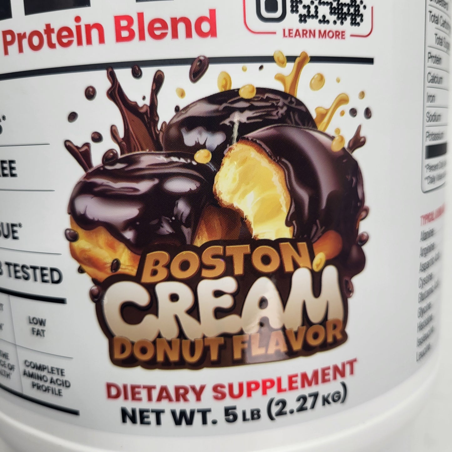 BASIC Basic Whey Protein Blend Muscle Building Boston Donut 5lbs BB 12/27
