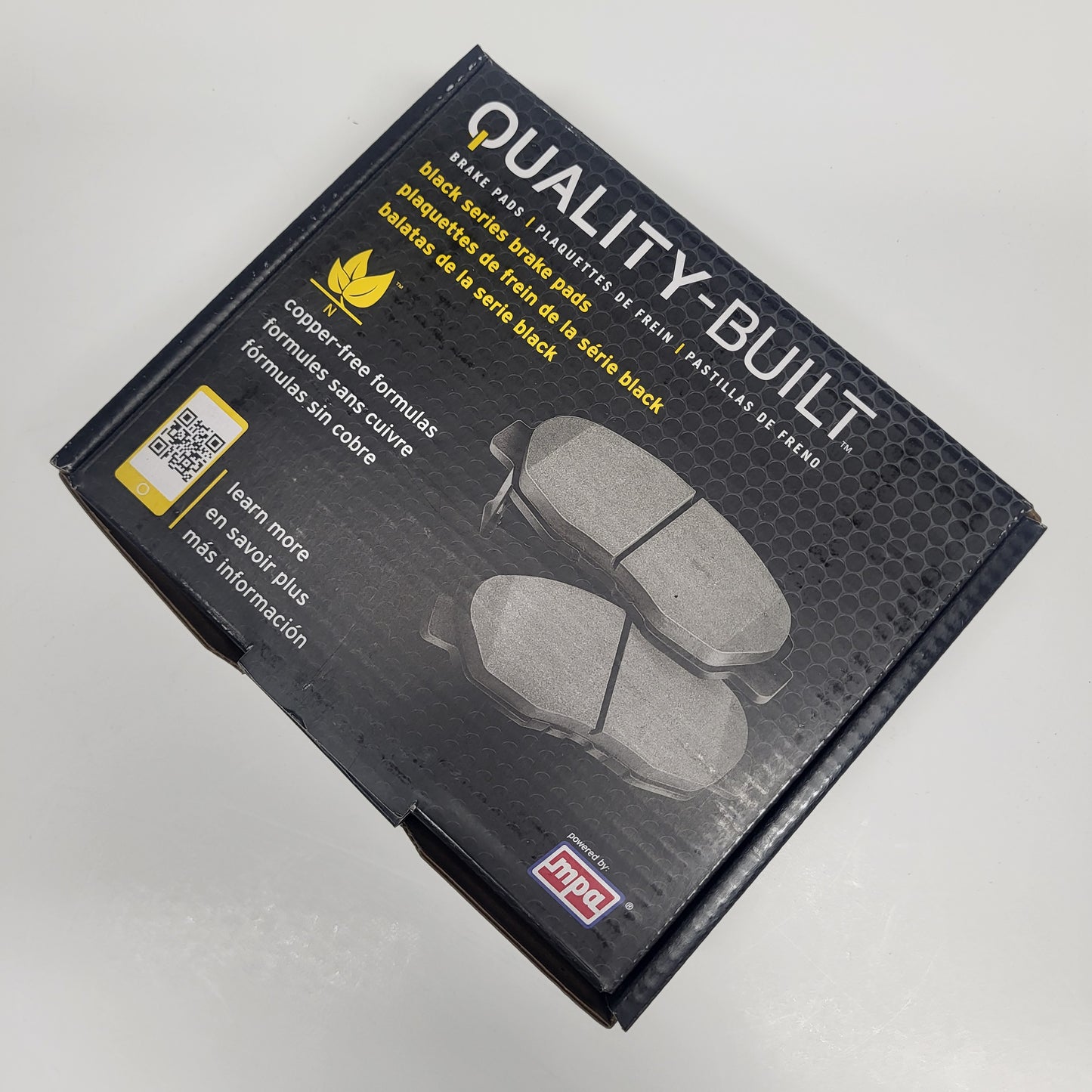QUALITY-BUILT Ceramic Disc Brake Pad Set Black Rear 1003-0885C