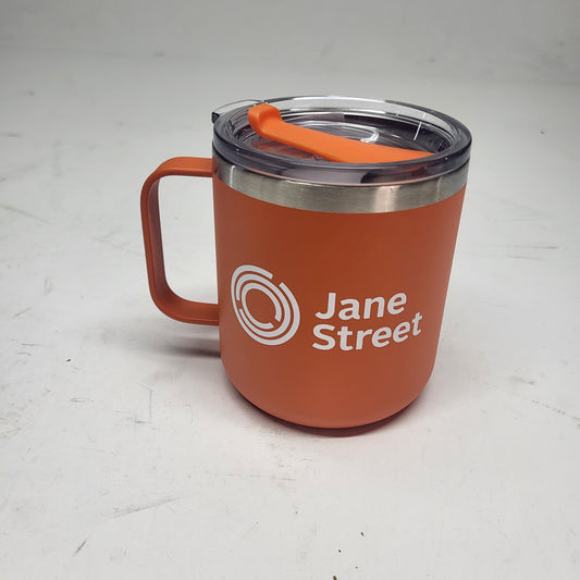 ZA@ CAMPER Stainless Steel Travel Mugs Custom Logo Jane Street 12 oz