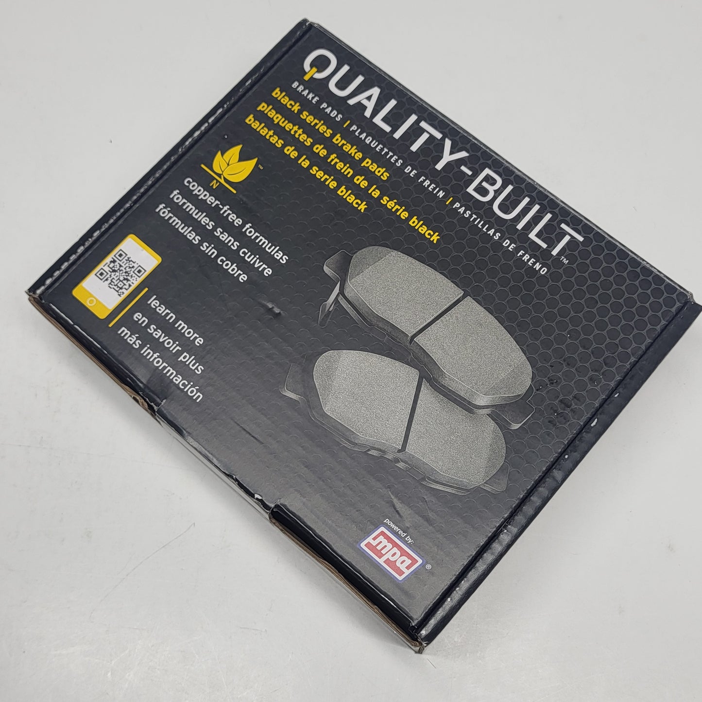 QUALITY-BUILT Ceramic Disc Brake Pad Set Black Front 1003-1056C