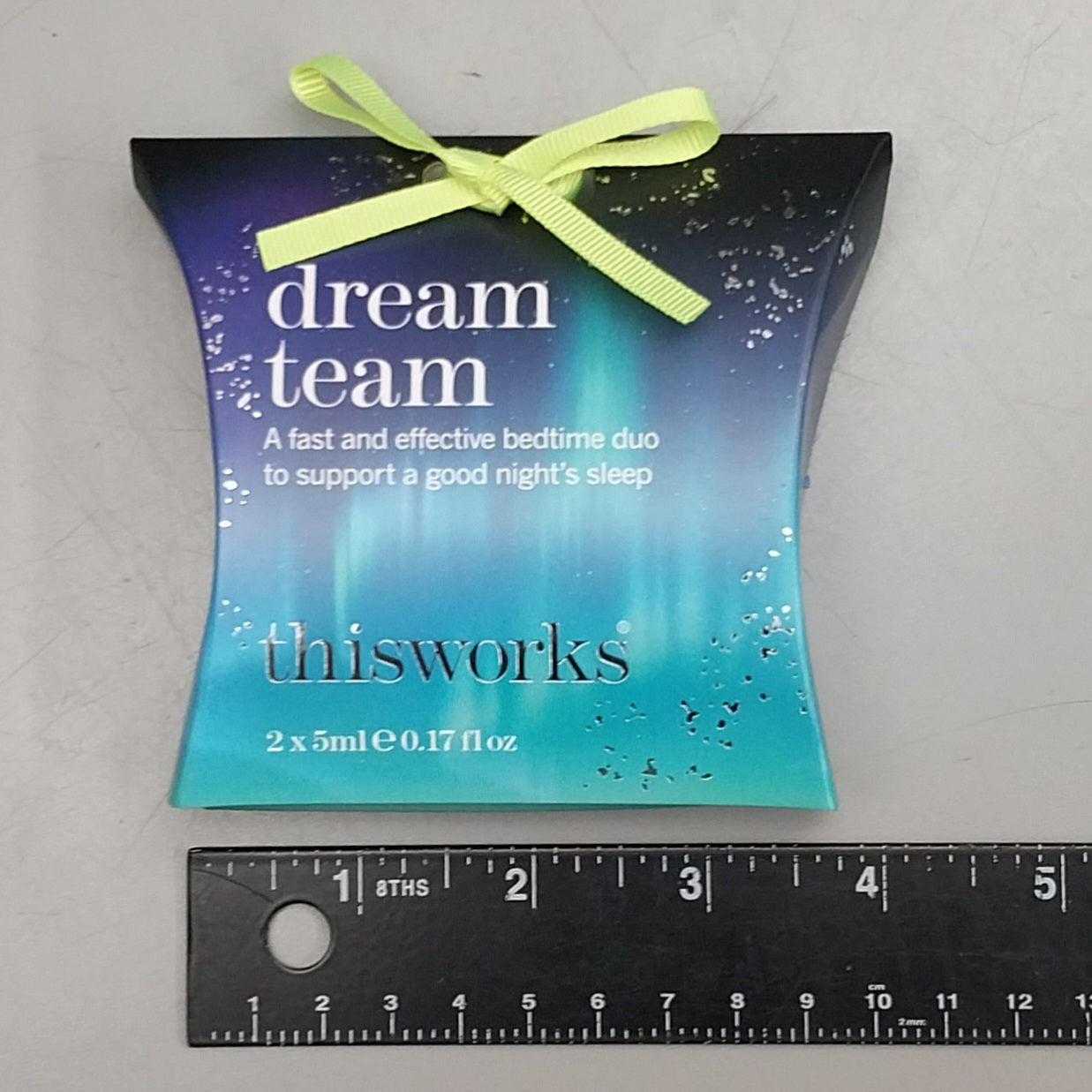 ZA@ THIS WORKS Dream Team (12-PK) Deep Sleep Pillow Spray & Stress Check Roll-On (2x5 ml) (New) A
