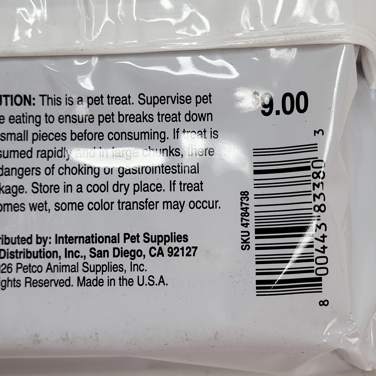 @ZA PETCO (6 PACK) Halloween Oven-baked Creme Cookies Dog Treats 15.4oz (AS IS)