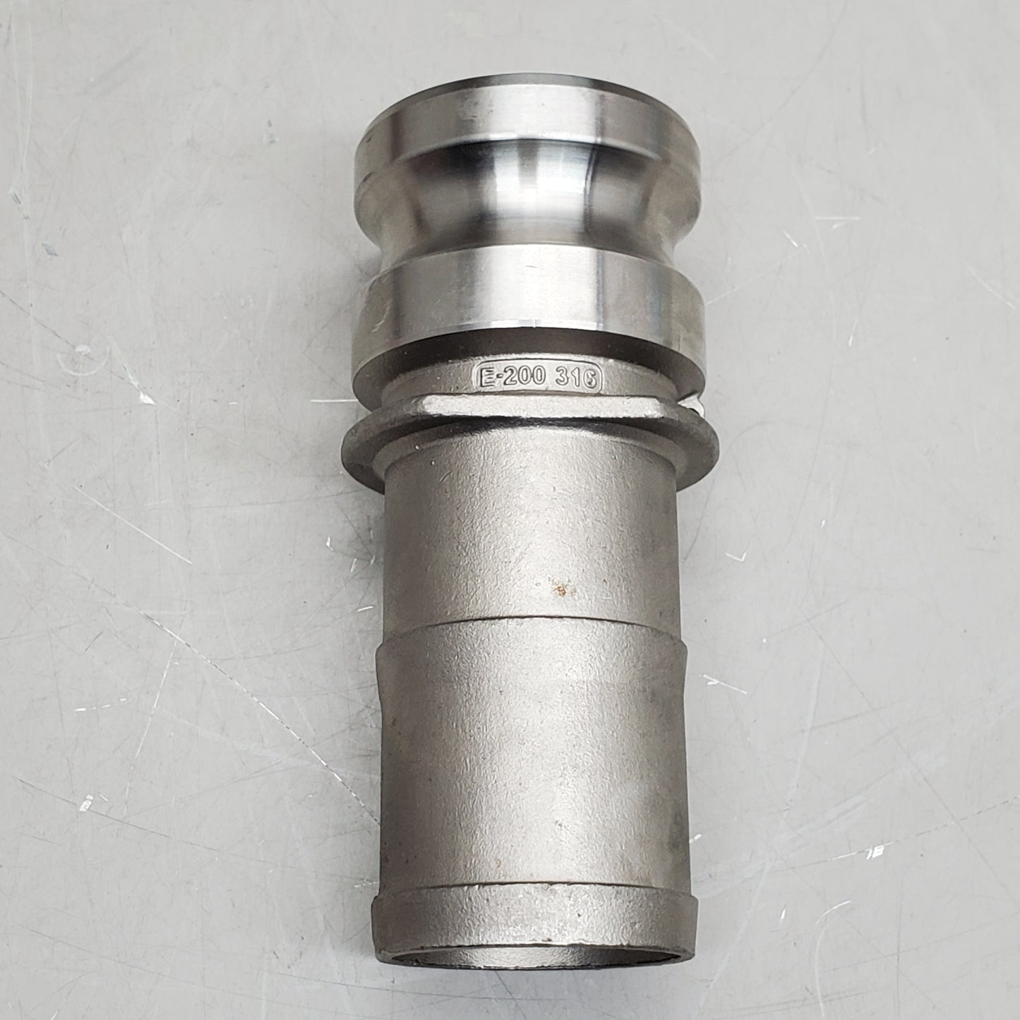 Stainless 2" Cam Groove Male Adapter Fitting E-300 316 SS E300-SS