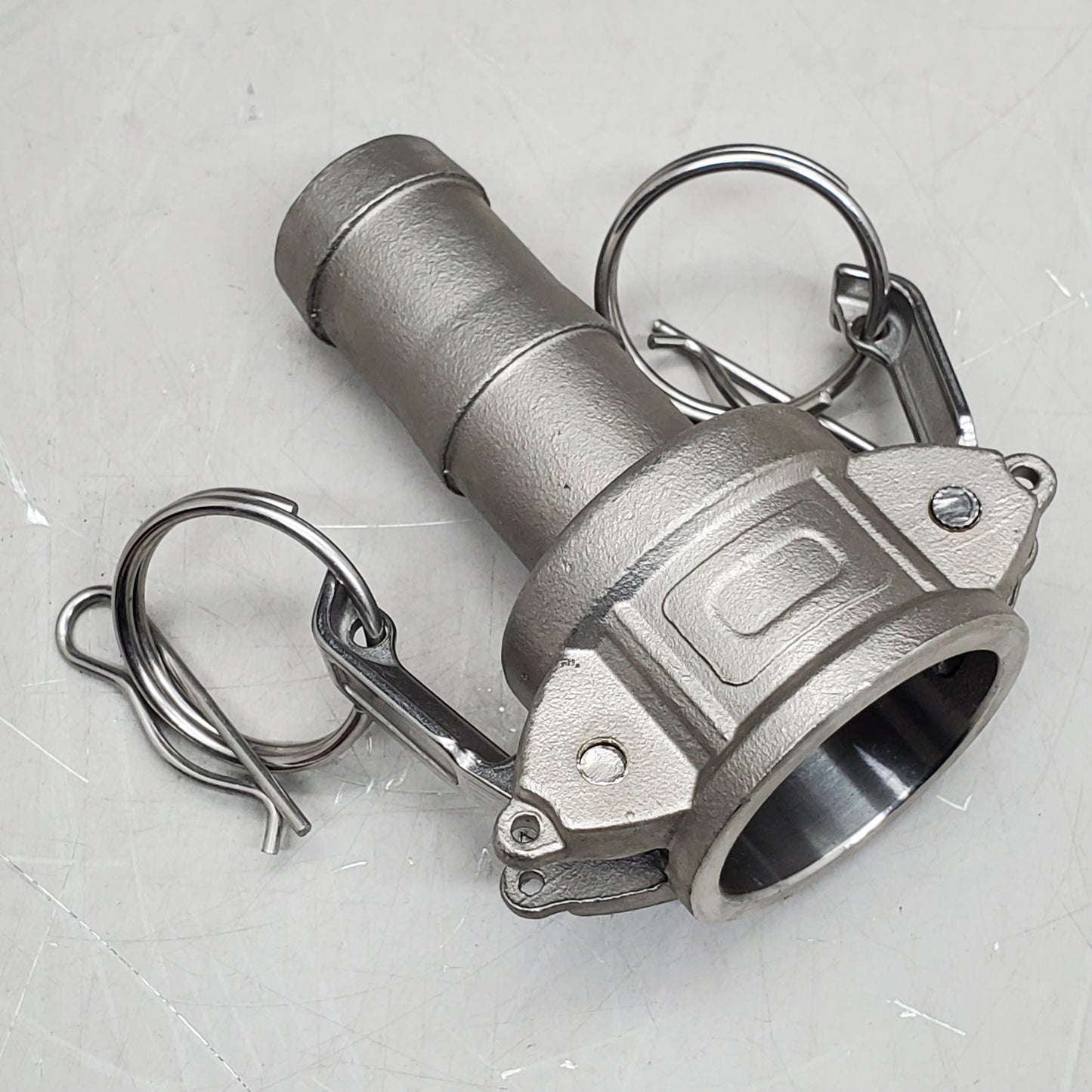 Stainless 1" CAM Groove Coupling Fitting C-100 316 SS C100-SS
