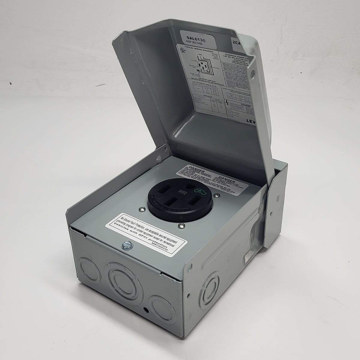 LEVITON  Power Outlet for Ev Charing 50a Outdoor Use EVCVM-50
