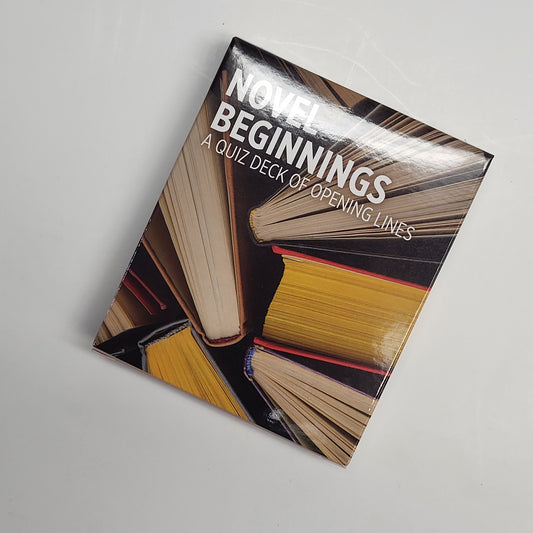 ZA@ POMEGRANATE Novel Beginnings: A Quiz Deck of Opening Lines Knowledge Cards