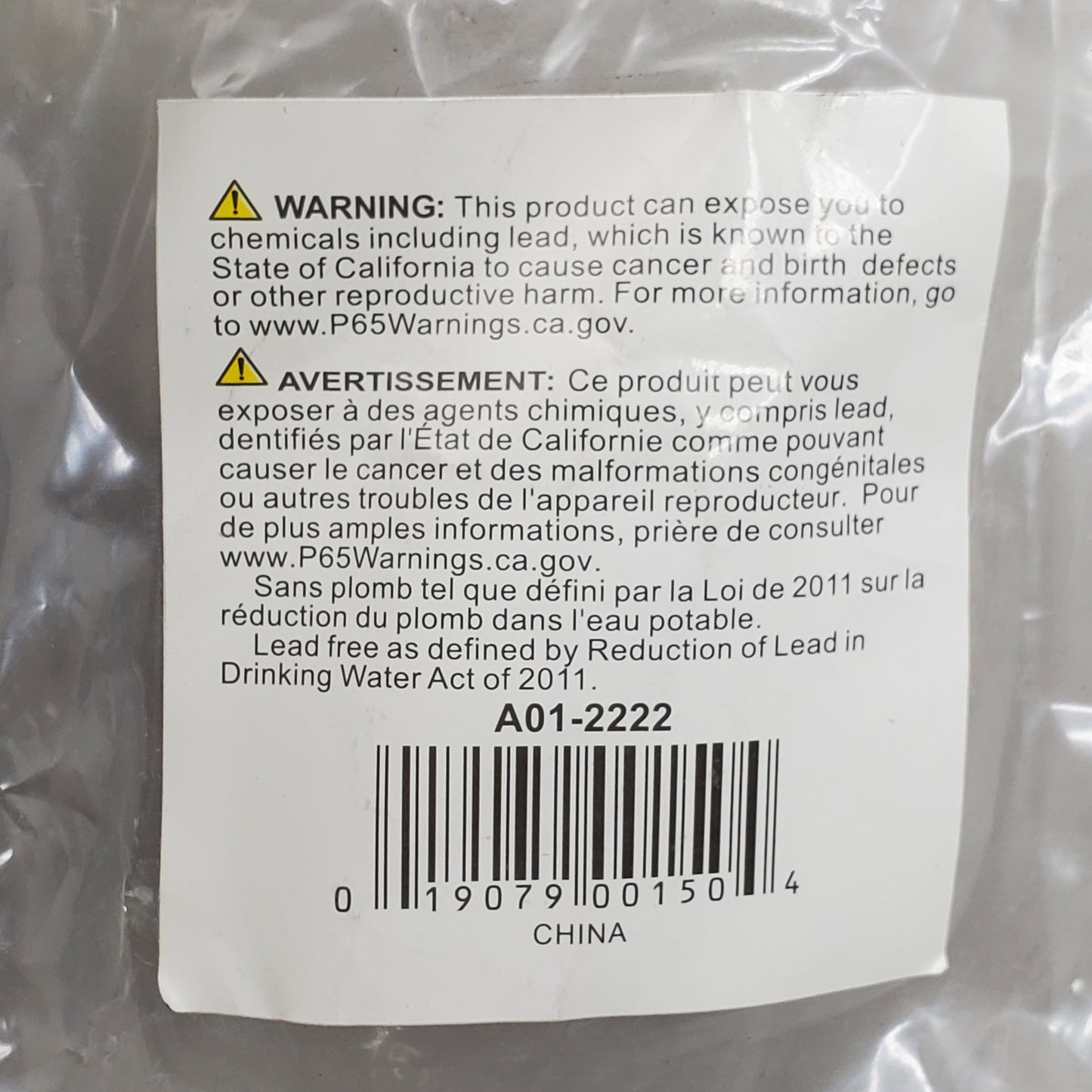 VALTERRA Hi-flow RV Shower Water Regulator 90° Elbow 3/4" FPT & MPT A01-2222