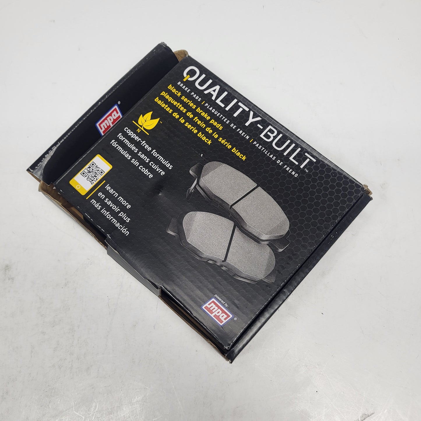 QUALITY-BUILT Ceramic Disc Brake Pad Set Black Rear 1003-0999C