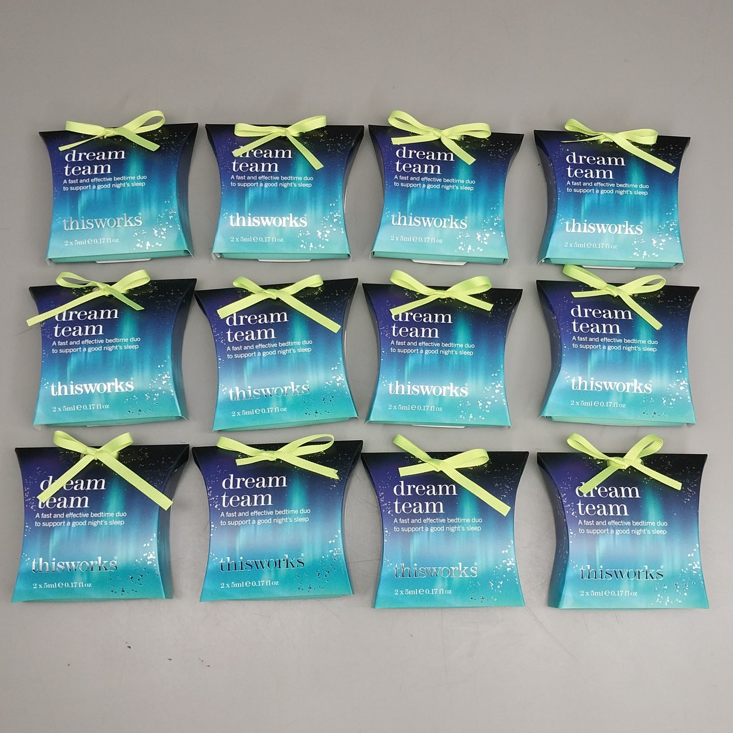 THIS WORKS Dream Team (12-PK) Deep Sleep Pillow Spray & Stress Check Roll-On (2x5 ml) (New)