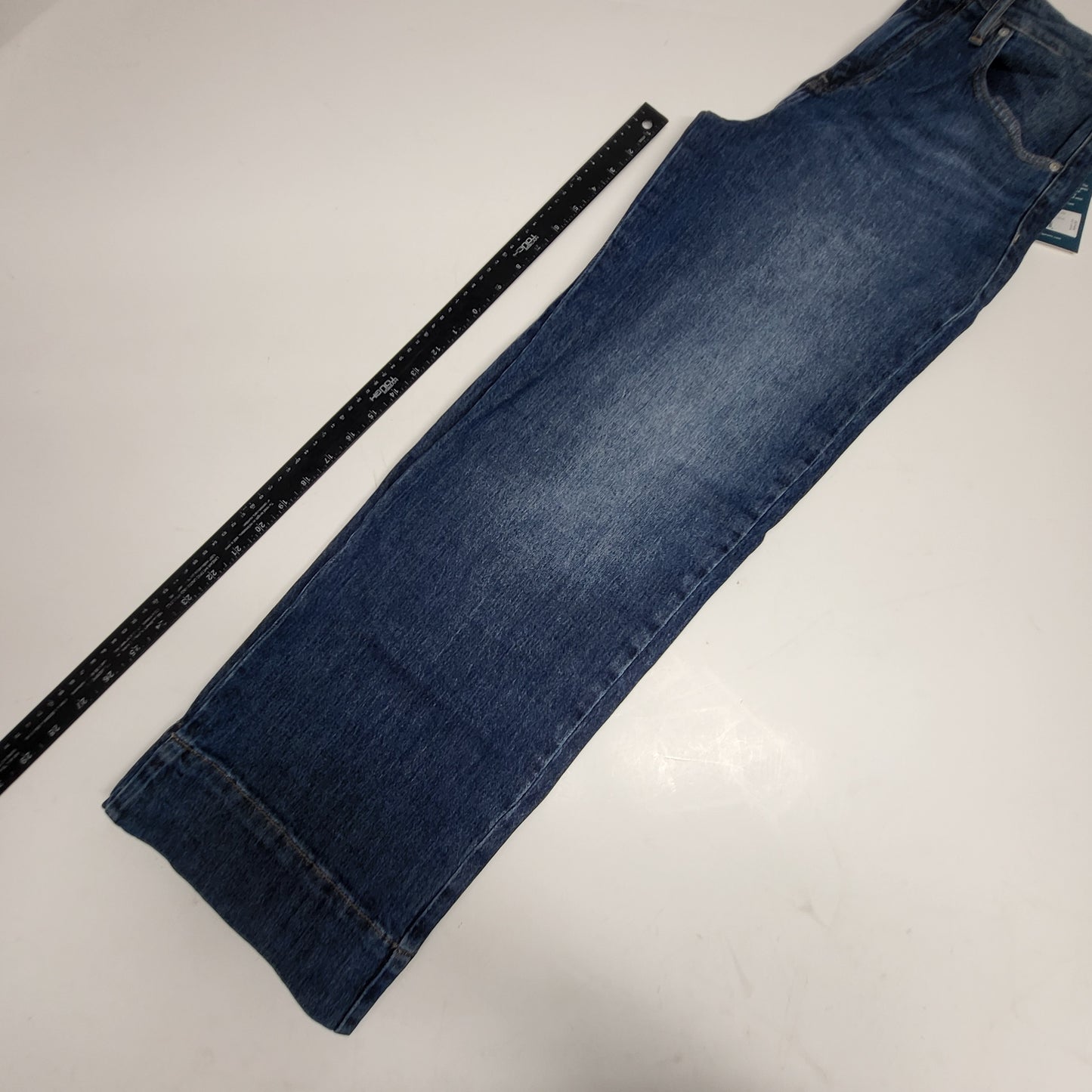 JAG Sophia High Rise Wide Leg Jeans Womens Sz 12/30 Eiffel Blue J2951ACS383