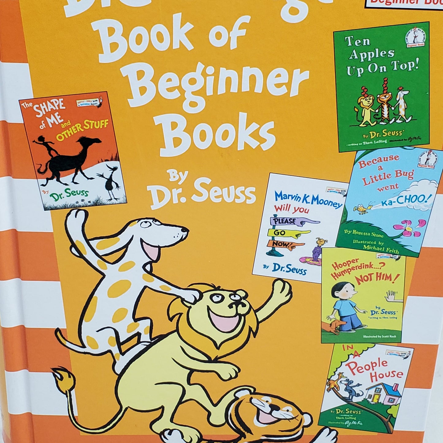 RANDOM HOUSE (2 Pack) The Big Orange Book of Beginner Books 6 in 1 by Dr. Seuss