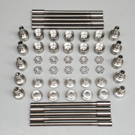 HAAS Revo (10 Pack) Cable Rail Swage Stud Tension Fitting Assembly 3/16" Stainless Steel