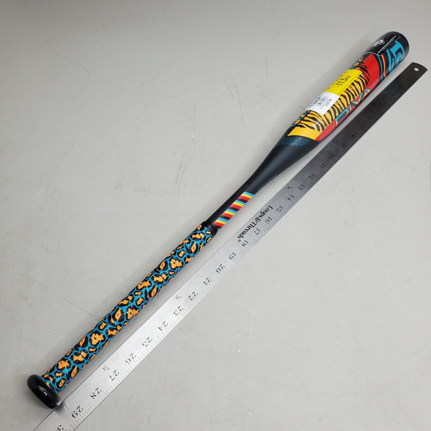 LOUISVILLE SLUGGER Diva Fastpitch Softball Bat 30IN/18.5OZ Black/Multi WBL255201018530