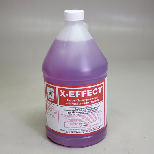 SPARTAN X-Effect Neutral Cleaner Disinfectant Fresh Lavender 1 gal 1019