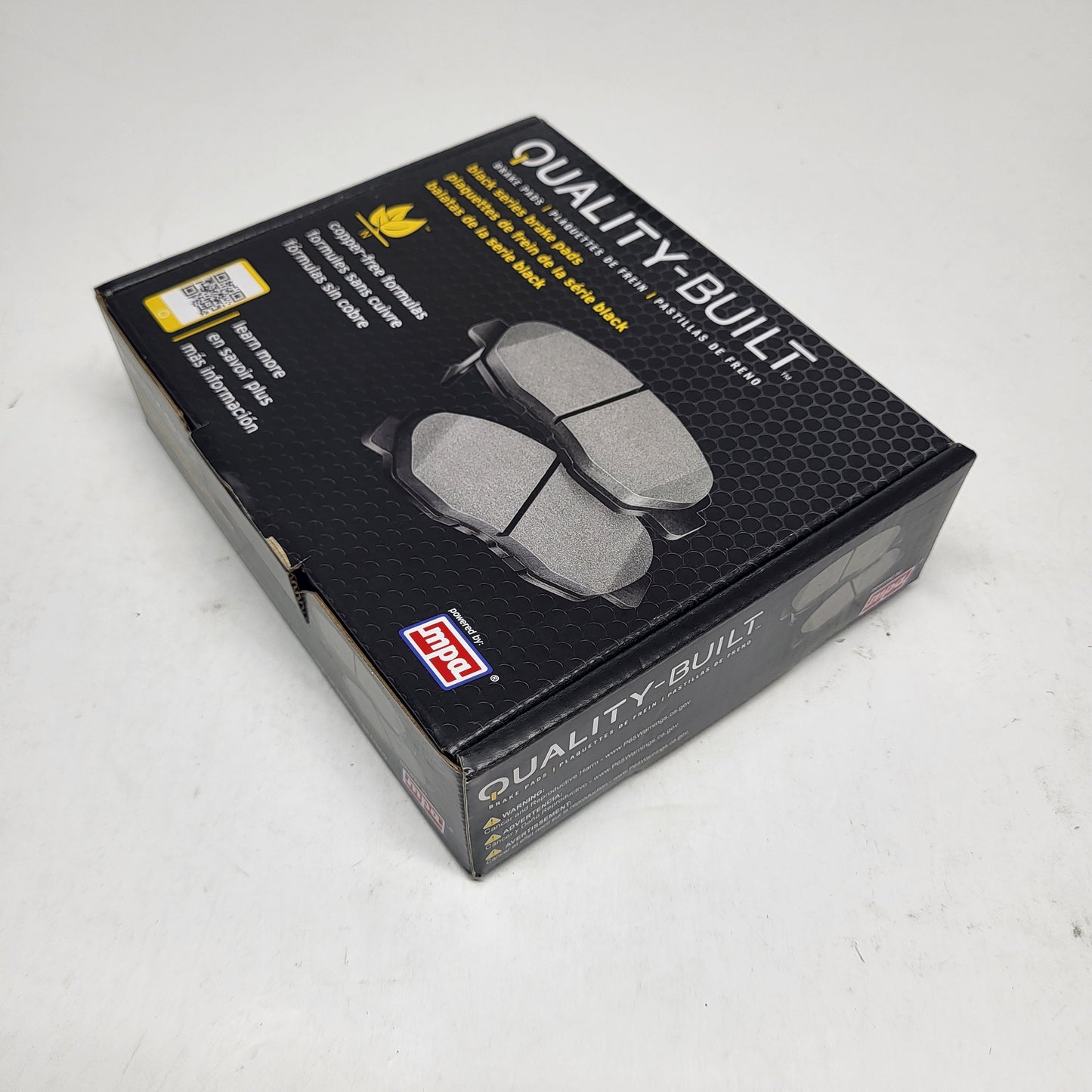 QUALITY-BUILT Ceramic Disc Brake Pad Set Rear Black 1003-1544C
