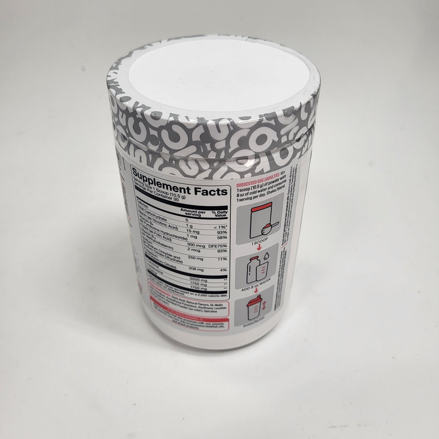BASIC Creatine Monohydrate Increase Muscle Blueberry Lemonade 11.1oz BB 02/27
