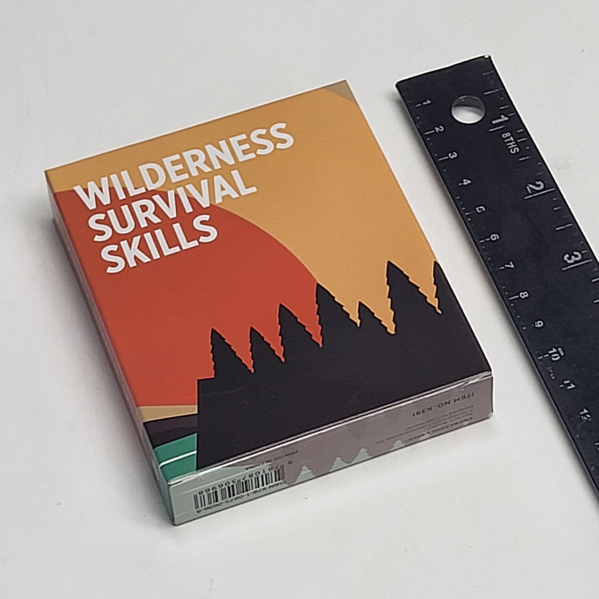 ZA@ POMEGRANATE Wilderness Survival Skills 48 Count Knowledge Cards