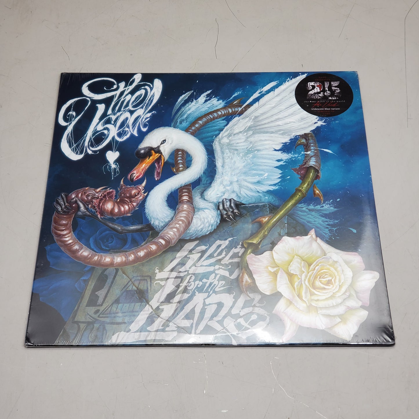 THE USED Lies for the Liars Vinyl Record Iridescent Blue Variant LIMITED AMTULFTL/B8