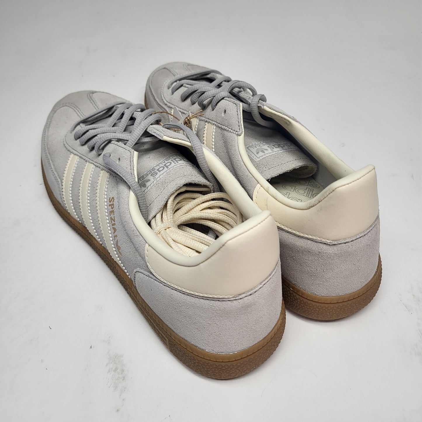 ADIDAS Handball Speziel Originals Sz 14 Grey Two/ Cream White IF7086 (As - Is)
