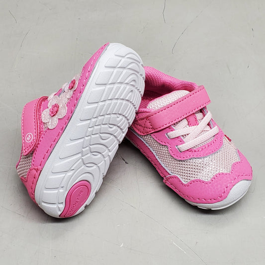 STRIDE RITE SM Rosa Sneaker Shoes Toddler SZ 3.W Blush BG041102