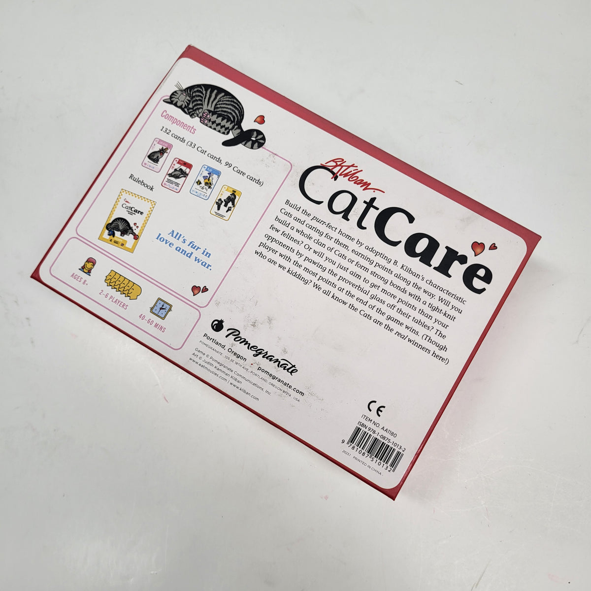 POMEGRANATE B. Kliban Catcare: a Feline-befriending Card Game 132 Cards