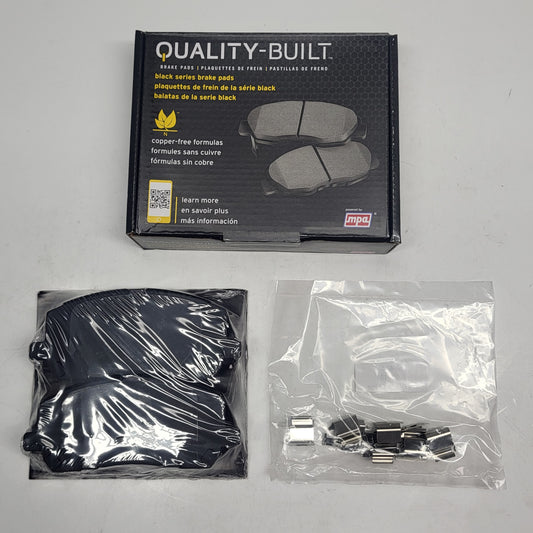 QUALITY-BUILT Ceramic Disc Brake Pad Set Black Front 1003-0884C