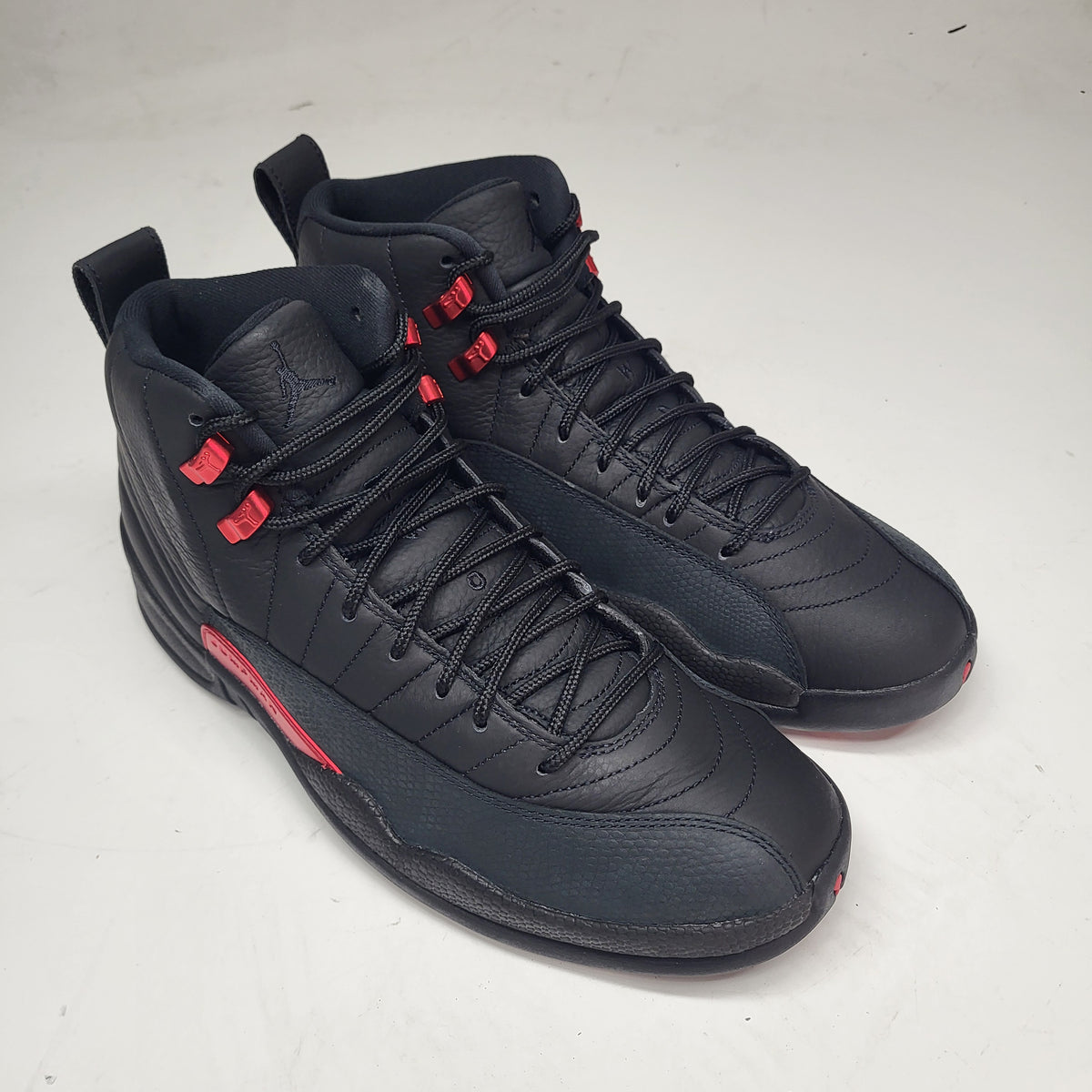 NIKE Air Jordan 12 Retro Bloodline Men's Sz 9.5 Black/Varsity Red CT8013-003