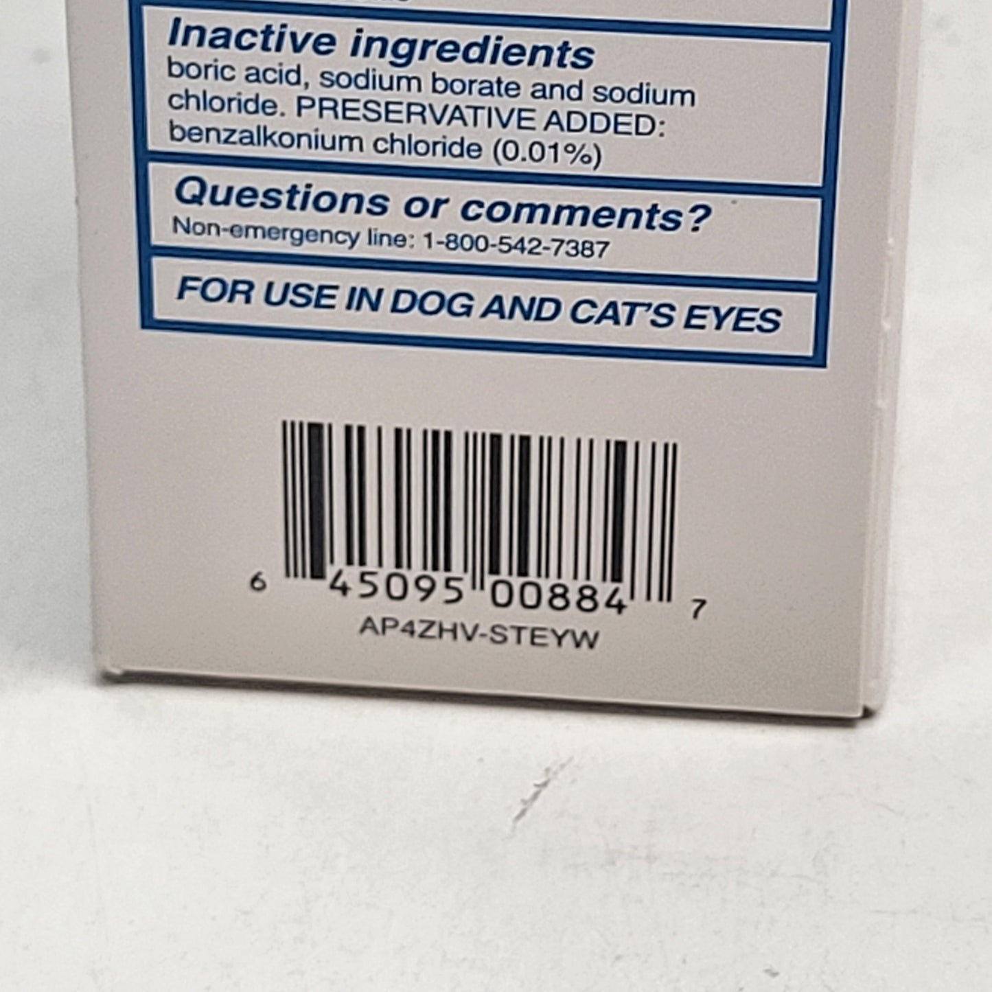 TROPICLEAN (3 PACK) Homevet Soothing Irritation Relieving Pet Eye Wash 4 oz BB 02/28