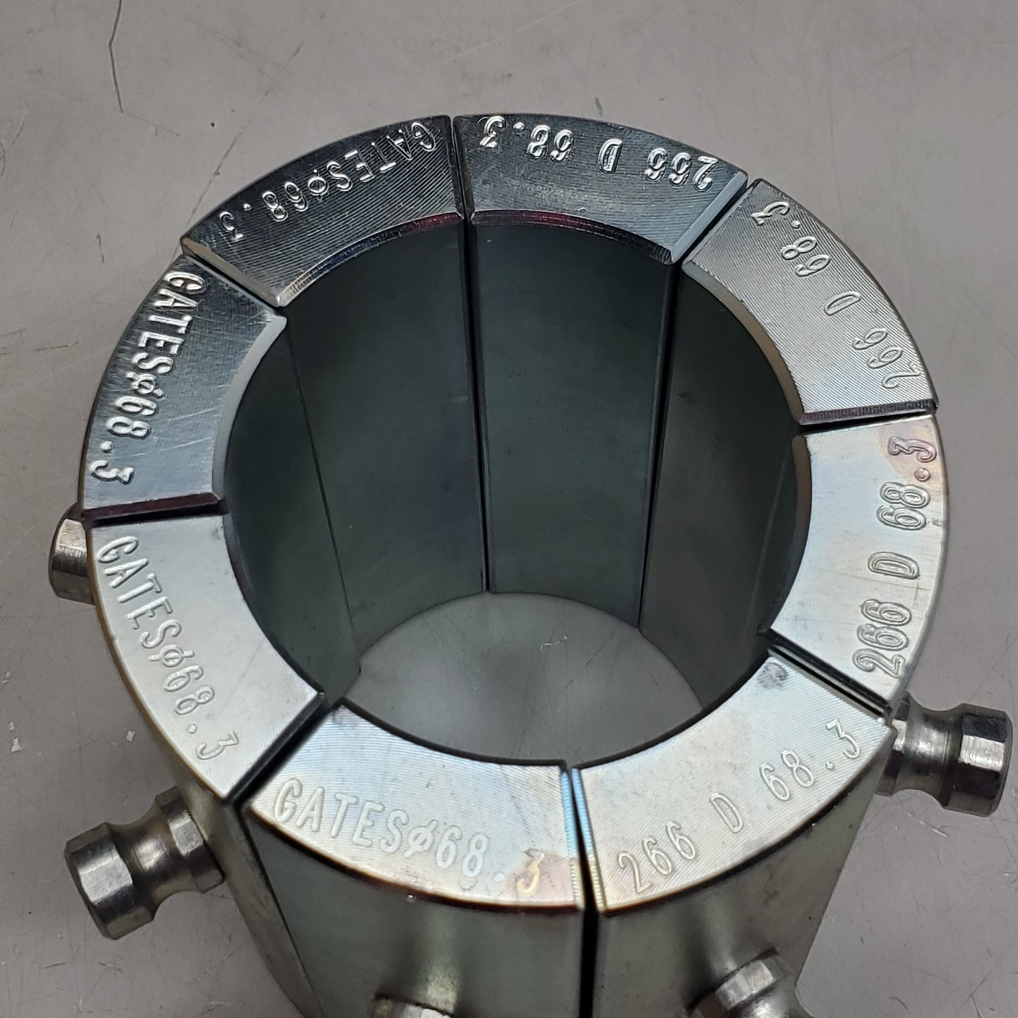 GATES Uniflex Hydraulik Gmbh Die Segments PB 266-D312 68.3 For Hose Crimper
