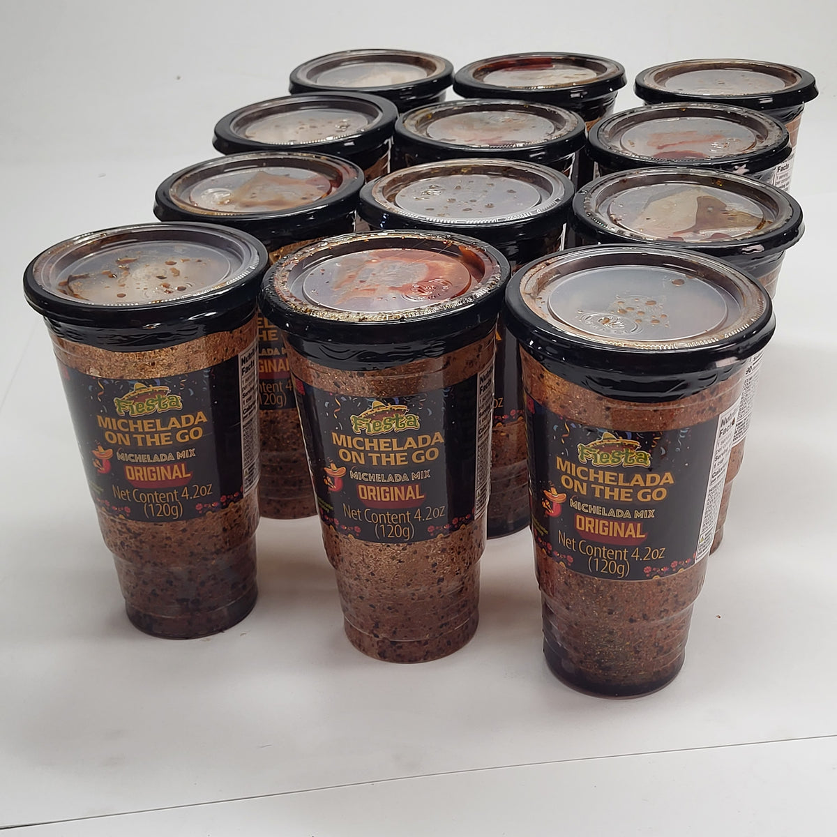 ZA@ FIESTA (12 PACK) Michelada on the Go Mix Original  4.2 oz (As Is)