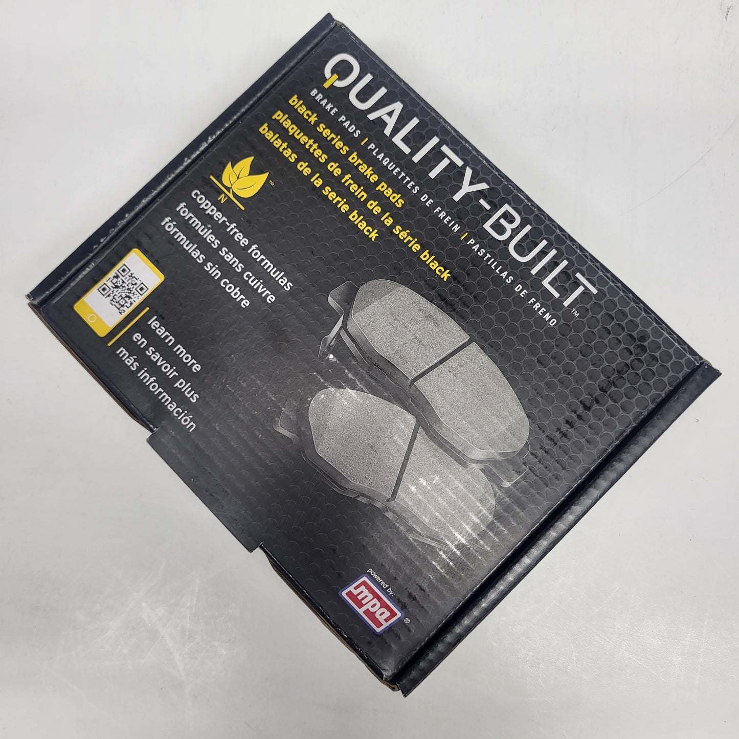 QUALITY-BUILT Ceramic Disc Brake Pad Set Black Rear 1003-1284BC