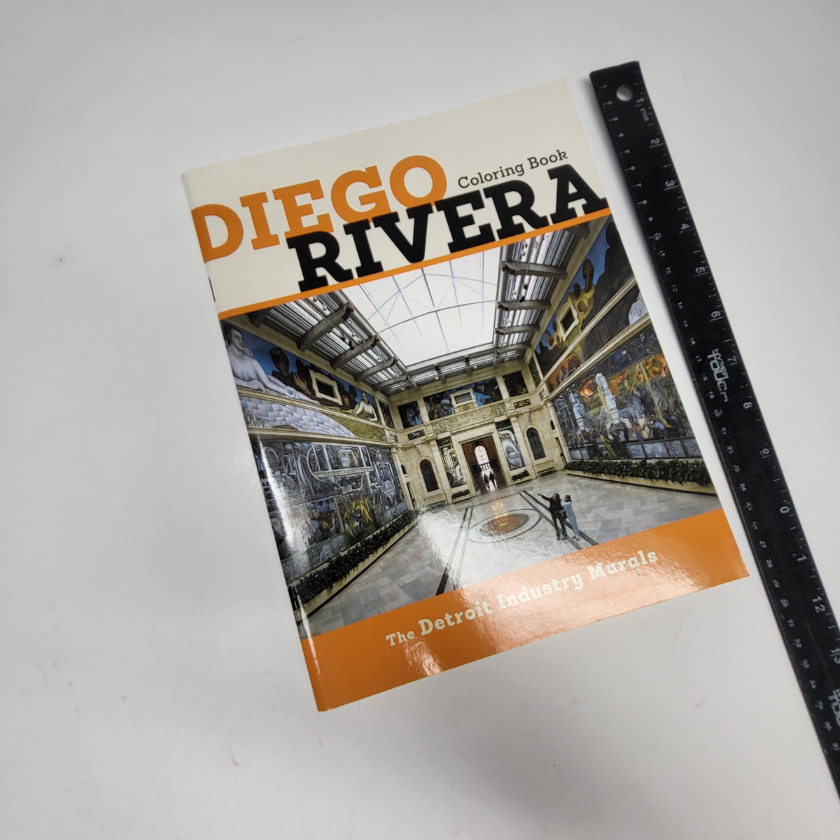 ZA@ DETROIT INDUSTRY MURALS Diego Rivera Coloring Book Soft Cover 20 Images