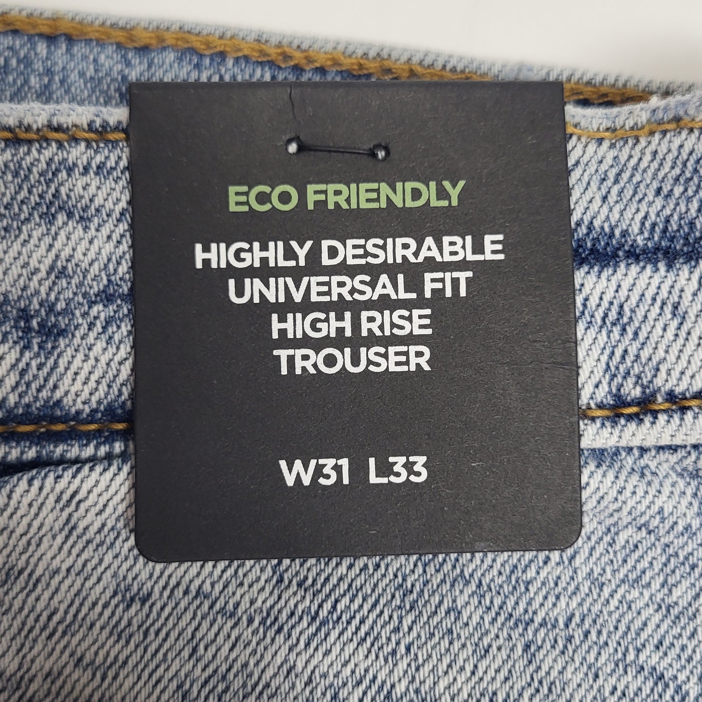SILVER JEANS CO. Highly Desirable Trouser Eco Friendly Sz 31/33 Indigo